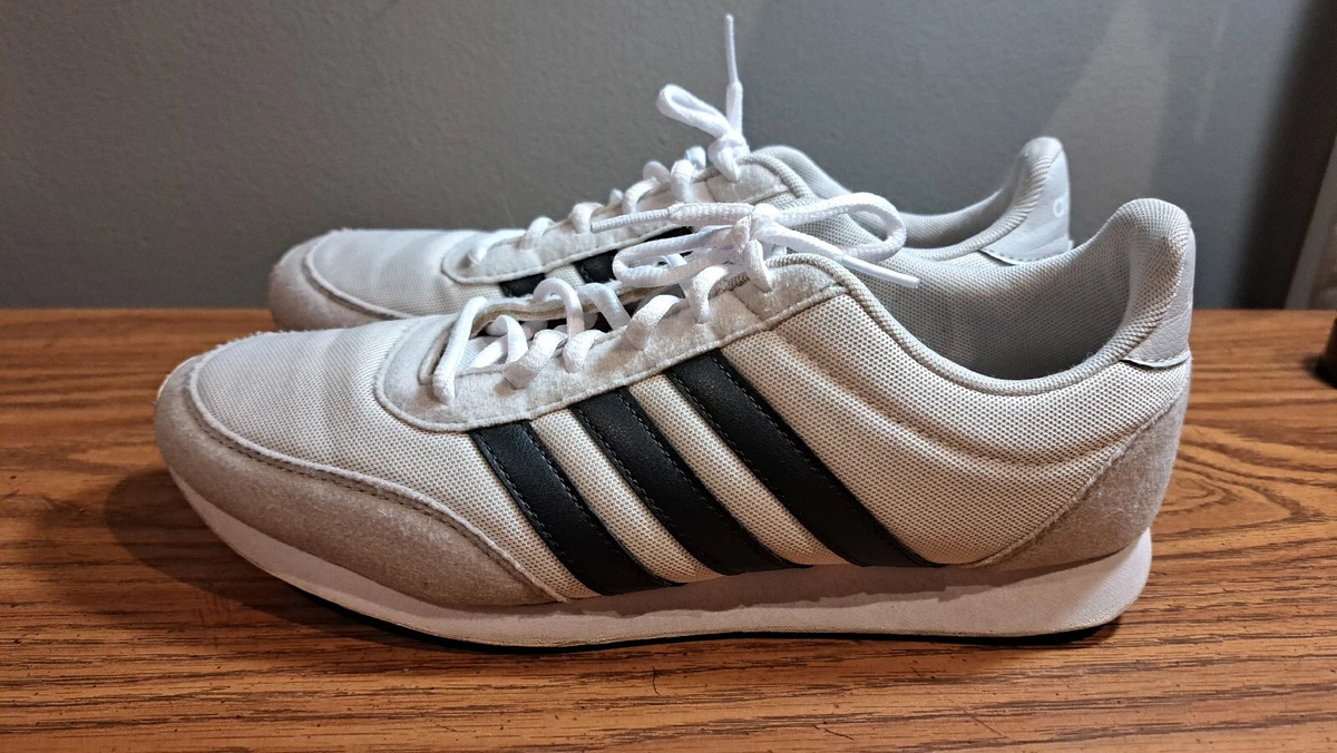 Adidas V Racer 2.0 Women s Size 9.5 Beige Casual Shoes Sneakers eBay
