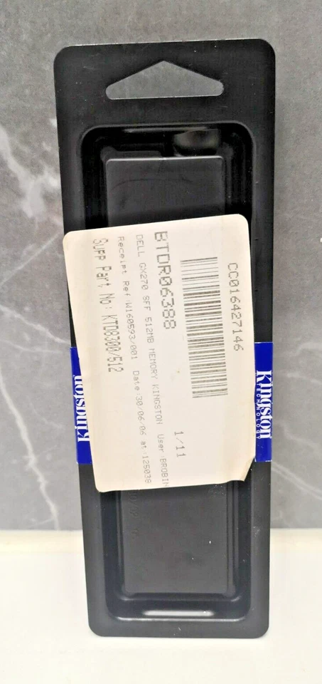 512mb Kingston KTD8300/512 PC3200U 400MHz DDR1 Computer Memory RAM - SEALED - - Image 2 of 4