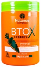Keratin Treatment Orange Carrot Deep Hair Mask Beta-Carotene 1kg - Natureza