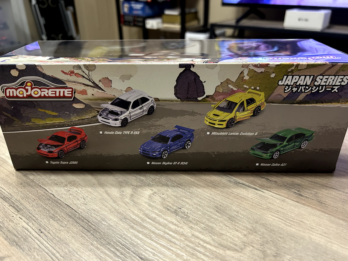 Majorette Japan Series Box Set of 5 Cars - 1:64 Diecast Car | eBay