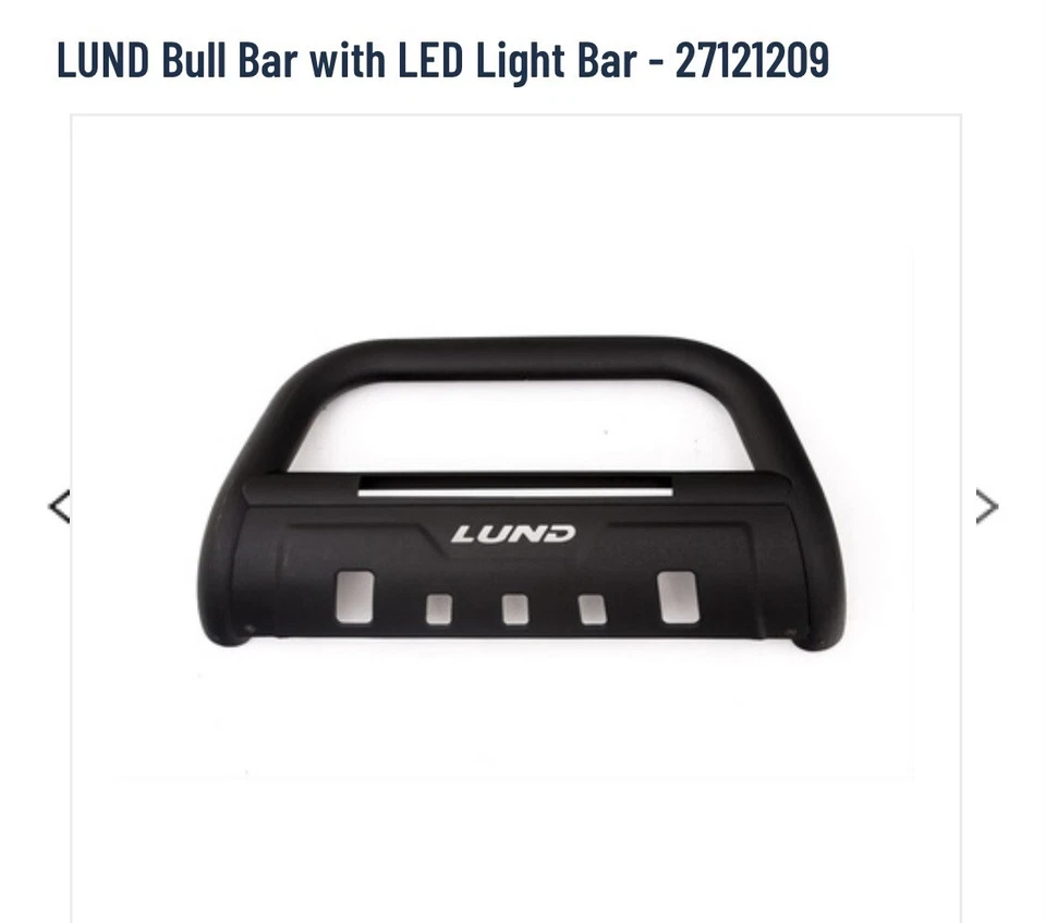 Barra Bull Lund 27121209 com luz e fiação compatível com 07-22 Sequoia Tundra .. 47121209 - Imagem 2 de 4