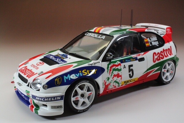 Rare kit model Tamiya 1/24 modei kit Toyota Corolla 1998 WRC from