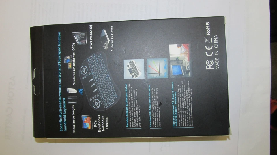 Original RoHs i8  Wireless Keyboard Brand New  - Image 3 of 4