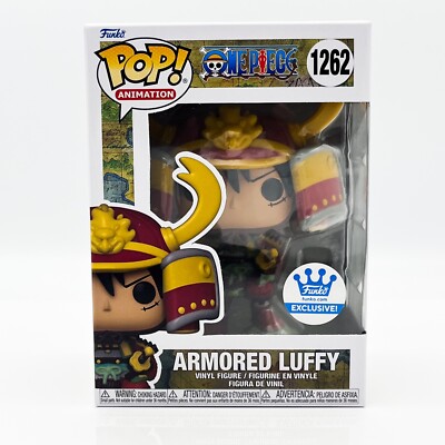 Funko POP Armored Luffy One Piece Animation 1262 Funko Exclusive Vinyl Figur