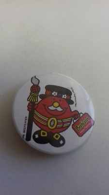 Mr Beefeater Vintage Abzeichen 