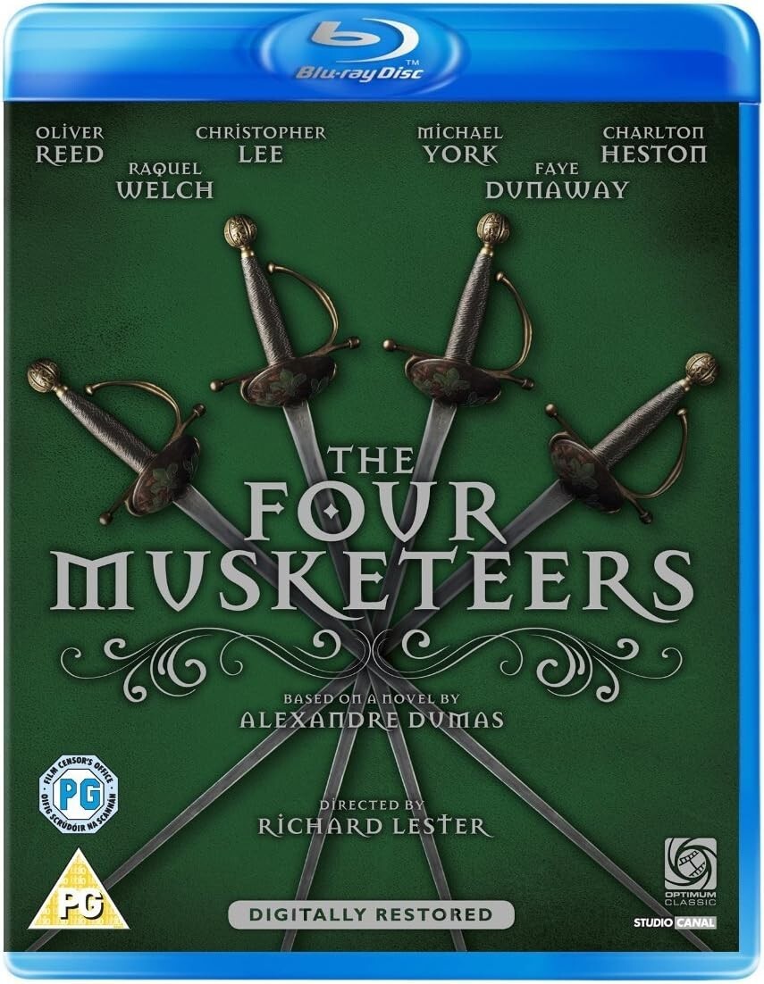 The Four Musketeers (1974 Blu-ray, 2011) - Oliver Reed - New & Sealed