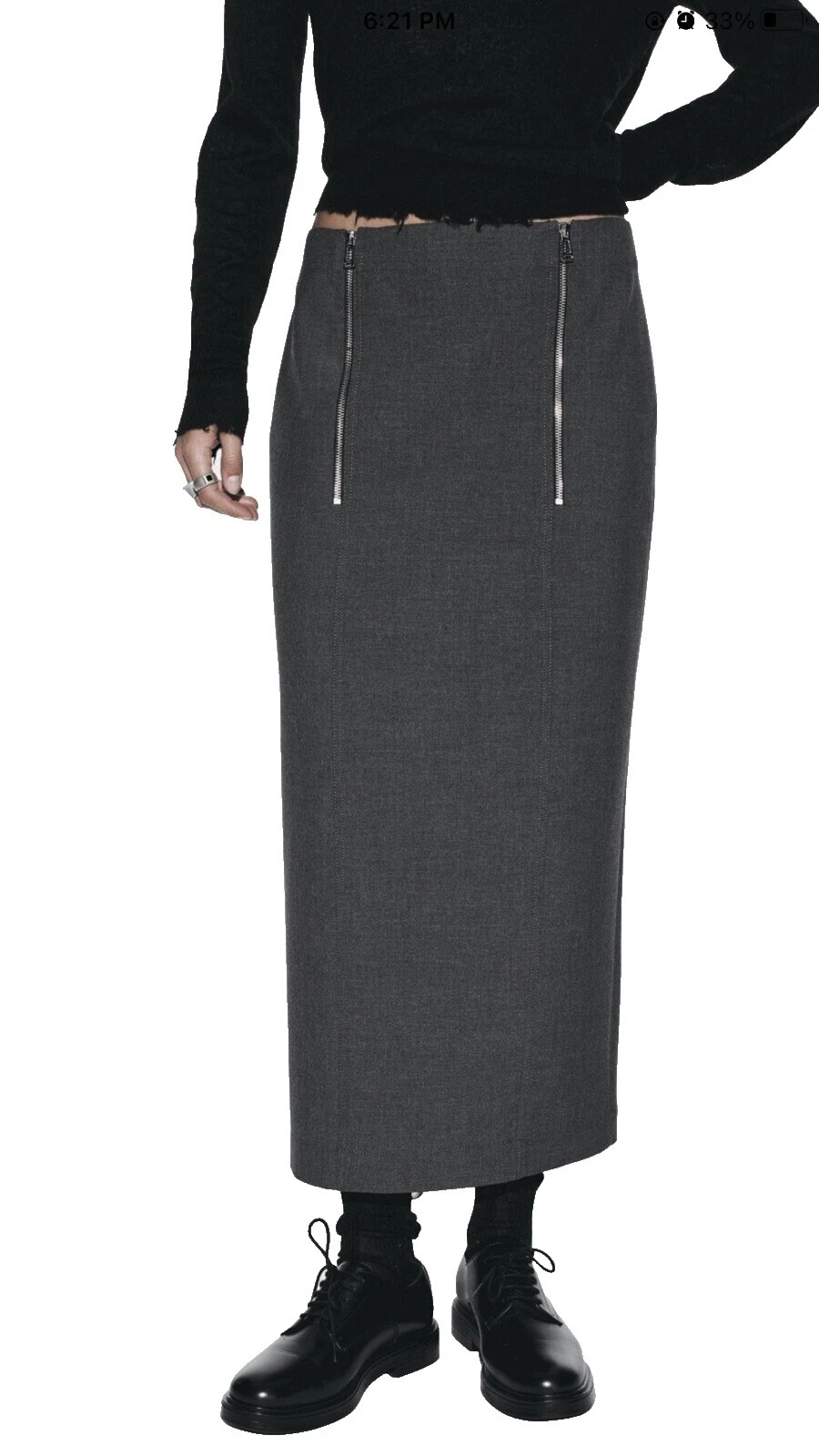 Zara Business Straight & Pencil Skirts for Women