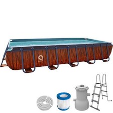 Frame Pool Komplettset 540x250x100cm Gartenpool Aufstellpool Schwimmbad  
