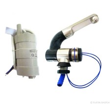 12V Wasserhahn & Tauchpumpe für Waschbecken Wohnwagen Boot Camping Zelten