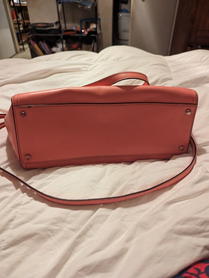 Kate Spade Used Pink Tote Style Shoulder Or Cross Body Bag READ
