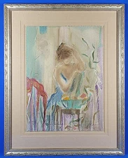 Janet Treby Hand Singed & Numbered "Ecole de Ballet III" Serigraph on Wove Paper