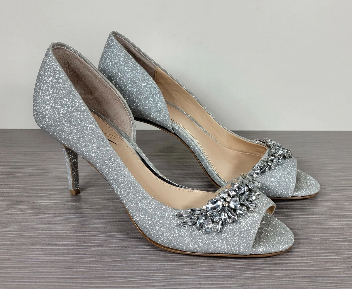 Jeweled 2024 evening shoes