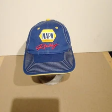 NAPA NASCAR Blue Baseball Hat Michael Waltrip, Bill Davis Racing, Vintage Cap