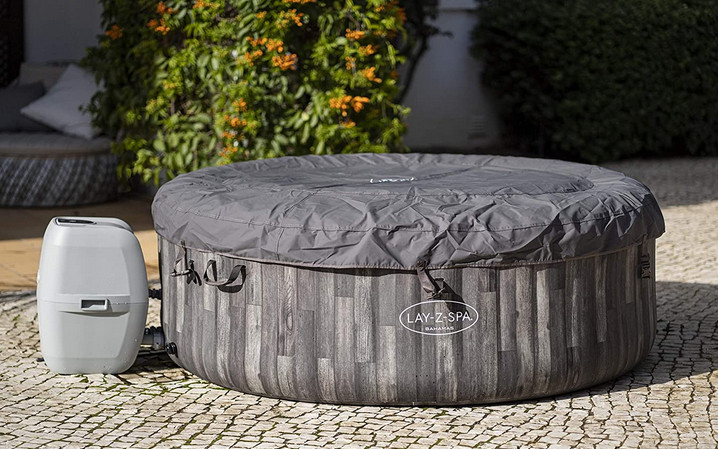 PISCINA GONFIABILE IDROMASSAGGIO 180x66 BESTWAY 60005 SPA Lay-Z Bahamas Air Jet