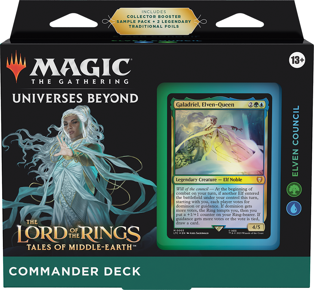 MTG MAGIC THE GATHERING THE LORD OF THE RINGS ELVEN COUNCIL