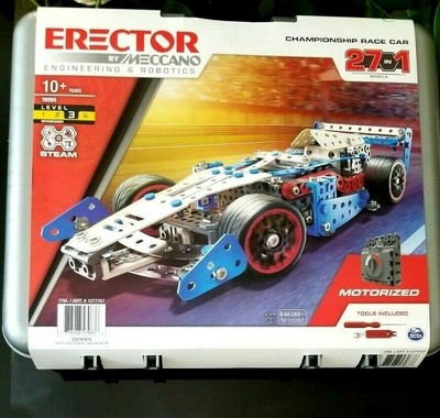 meccano motorized supercar 27 in 1