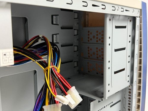 Vintage PC ATX Case Open box 300W power supply - Afbeelding 15 van 16
