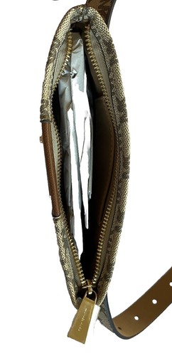 Michael Kors Women's Belt Bag, Brown/Acorn, Large/X-Large - Picture 6 of 7