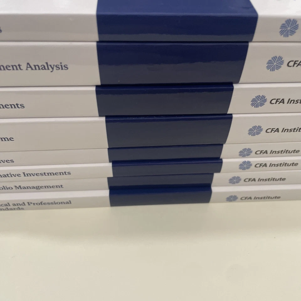 CFA Institute Program Curriculum Box Set Level 1 Volume 3-10 - Image 3 of 4