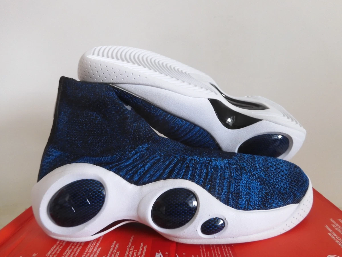 Nike Air Flight Bonafide Flyknit Sneakers - Men\'s Size 11.5 Nike Flight Bonafide Shoes Mens Size 9 Plum Basketball  main image 3