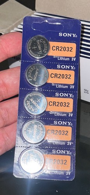 #ad Sony CR2032 Lithium 3V Coin Cell Button Battery Single Use Type 5 battery $5.00