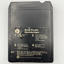 Deep Purple - Stormbringer - Restored 8 Track Tape - New Pad and Splice