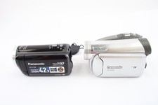 Vintage Panasonic Handheld Video Cameras Inc GS60 & V100 Working x 2
