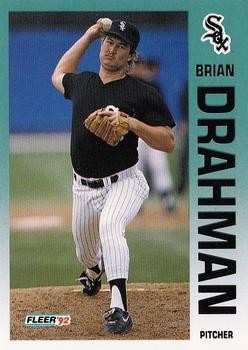 1992 Fleer #77 Brian Drahman L3
