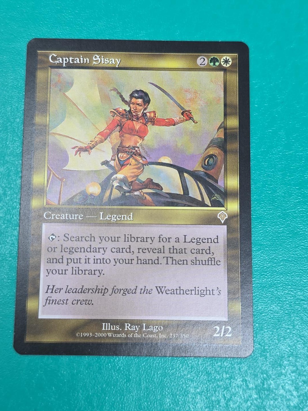 Magic The Gathering Captain Sisay Invasion 237 LP
