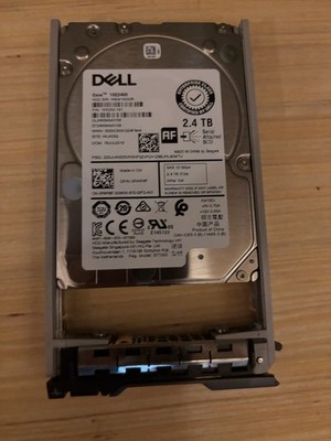 Dell RWR8F ST2400MM0159 2.4TB 10K RPM 12Gb/s 512e 2.5'' SAS Hard Drive 0RWR8F