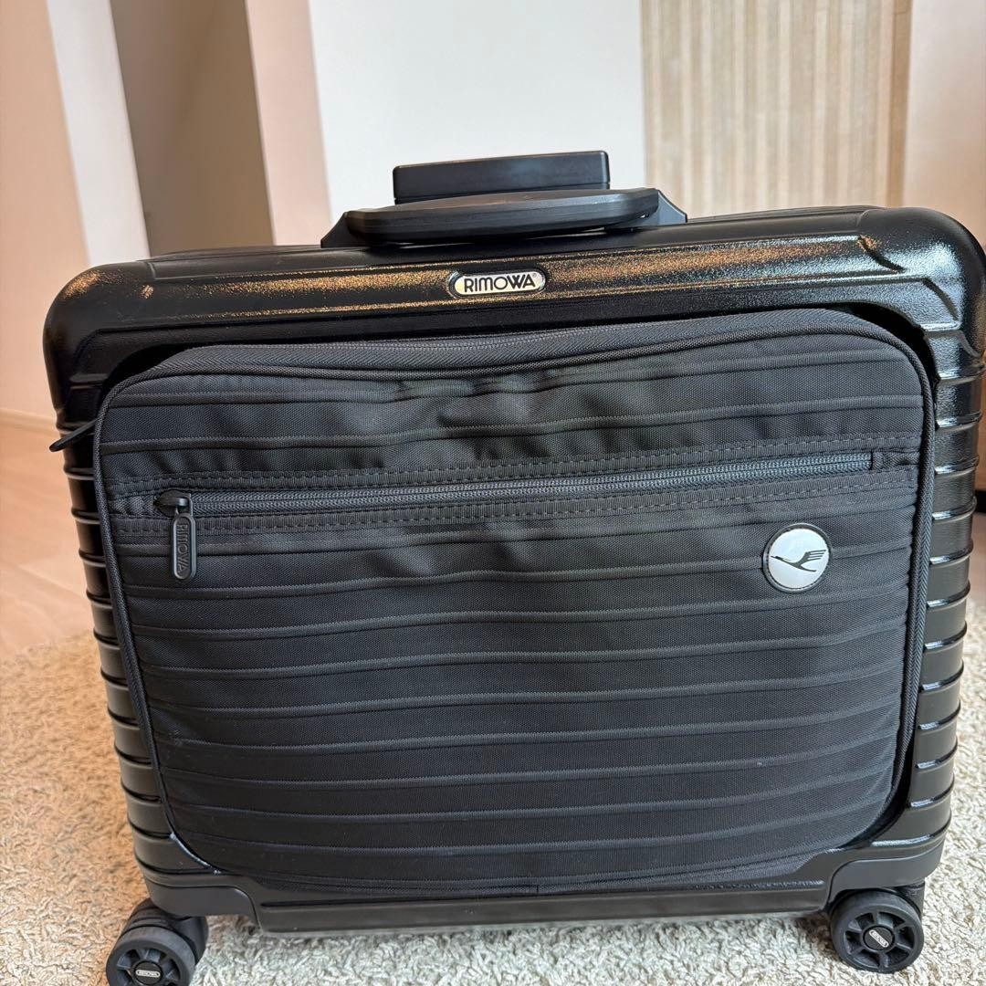 Rimowa Lufthansa Black 4 wheels Carry Case Suitcase | eBay