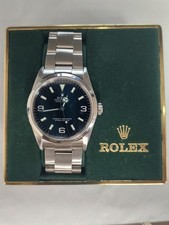 Rolex Explorer I 114270 36mm Black Dial Automatic Oystersteel Swiss Mint