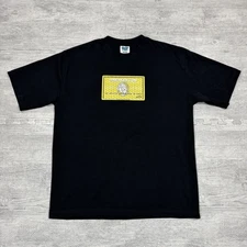 Sneaker Con Shirt Adult Sz M Black American Express Amex Simpson Parody Cartoon