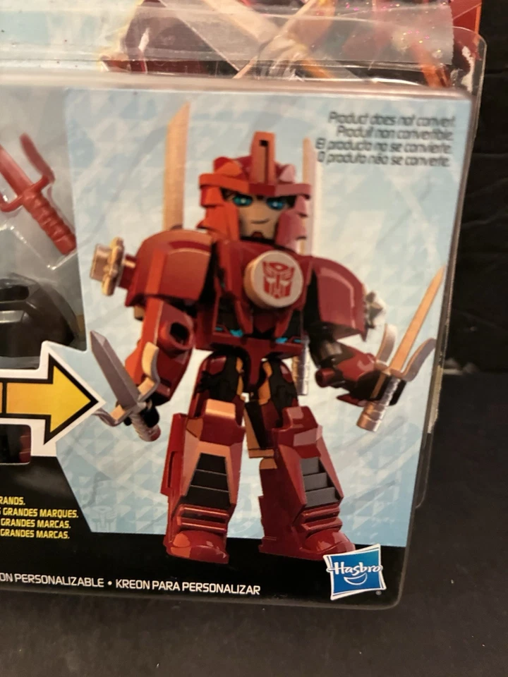 KRE-O Transformers Collection 1 SIDESWIPE Action Figure 26 Pcs 2015 OPEN - USED - Image 4 of 4