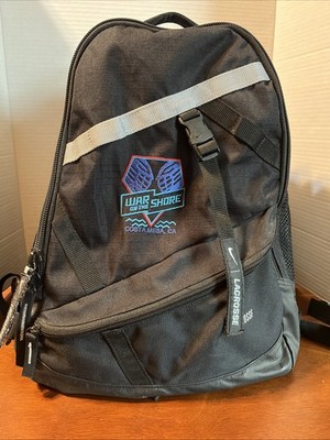 Nike Face-Off Lacrosse Backpack Travel Equipment Bag Black.        BP 