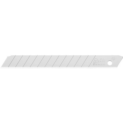 AB-50S OLFA Precision Stainless Steel Snap-Off Blades, 9mm, 1 Pack of 50 Each