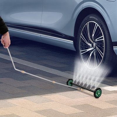 #ad 4000PSI Under Car Pressure Washer Undercarriage Cleaner Wash Broom w 7 Nozzles $49.02