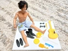 Vintage 1968 Ken Doll With 1960s Accessories Lot, Guitar, Microphone Barbie