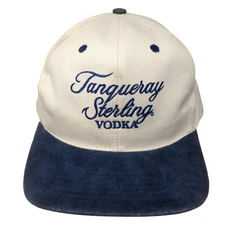Tanqueray Sterling Vodka Snapback Hat Multicolor One Size Embroidered Vintage