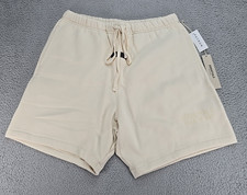 Essentials Fear Of God Light Yellow/Egg Shell Shorts Men's Size Large