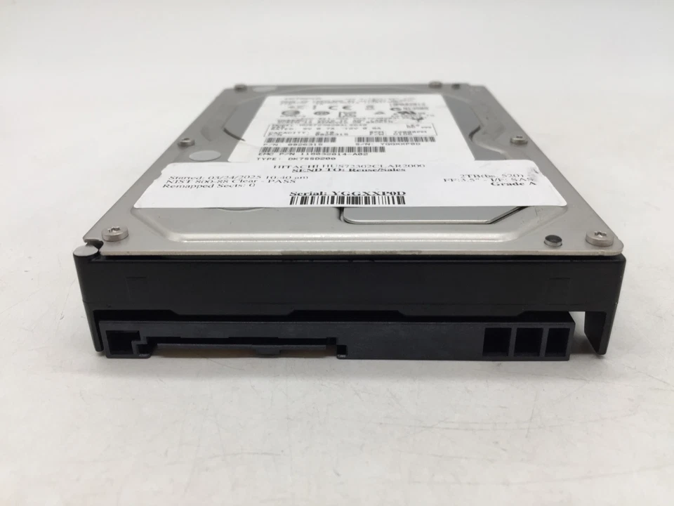 Hitachi HUS72302CLAR2000 2 TB 3.5" SAS Desktop HDD GRADE A FREE S/H - Image 2 of 4
