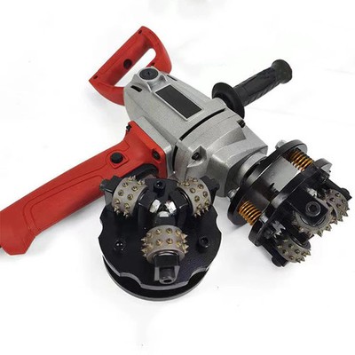 Electric Concrete Grinding Machine Handheld Bush Hammer for Concrete Ground