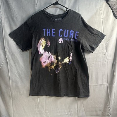 The Cure Disintegration Shirt Size L  Black Color Licensed shirt Robert Smith