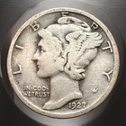 1927-P Mercury Silver Dime VF 3029