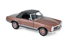 RARE MERCEDES 280 SL 1963  1/18 NOREV CUIVRE MÉTALLISÉ EDITION LIMITEE 028/100