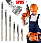 6X High Magnetic Screwdriver Drill Bit Set Anti-Slip Electric Screwdriver Set