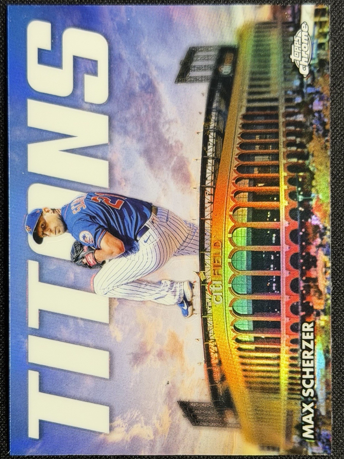 2023 Topps Chrome Titans Max Scherzer New York Mets #CT-4