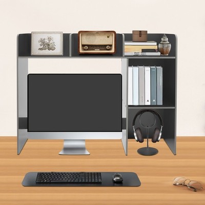 Desk Bookshelf Organizer Office Desk Bookshelf Holder, Desktop Bookshelf Storage