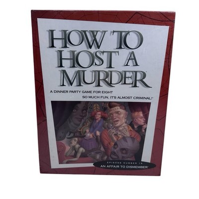 How to Host a Murder Ep #16  An Affair To Dismember'' 2003- New Sealed.