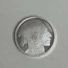 Indian Head Buffalo Coin, 1/10 Troy Oz .999 Fine Silver